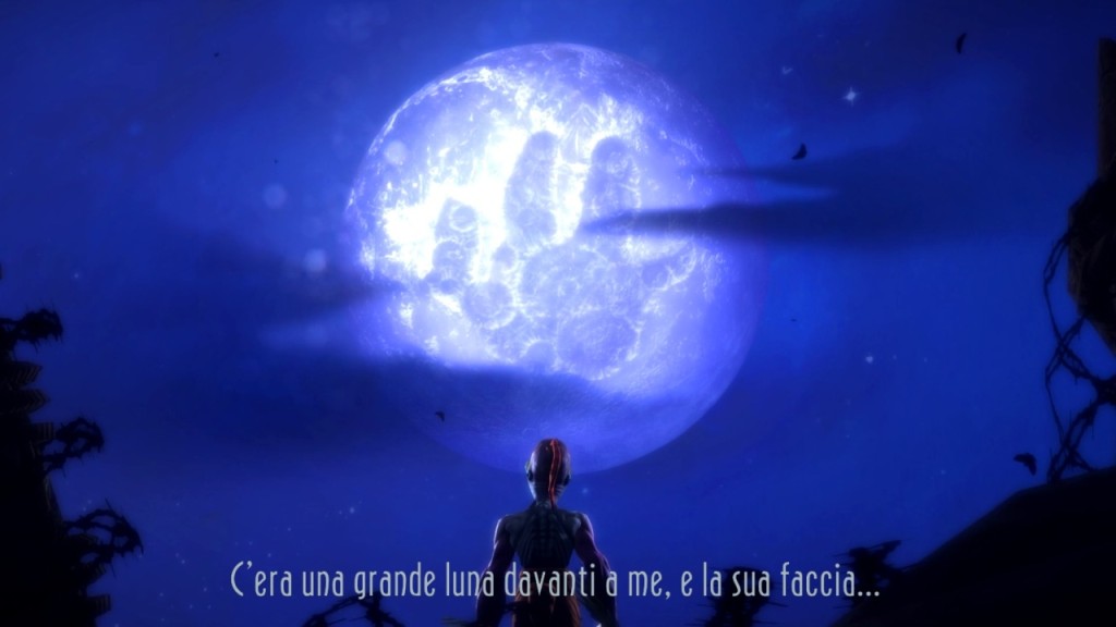 Una delle scene chiave... Abe scopre di essere destinato a qualcosa di più grande dello spazzare il pavimento ai Mattatoi Ernia.