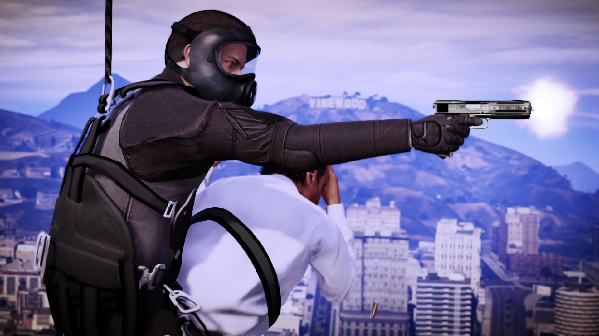 Vista su Vinewood.