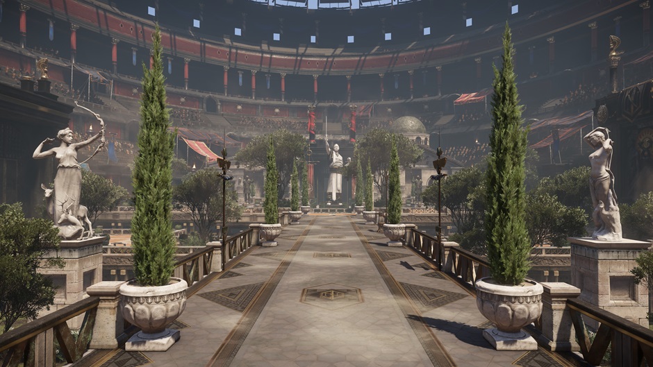 Una delle nuove arene aggiunte con il DLC Morituri Pack
