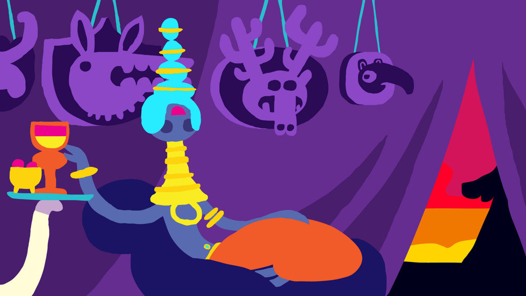 I colori contano tanto in Hohokum e non hanno solo una funzione estetica. Sapevatelo.