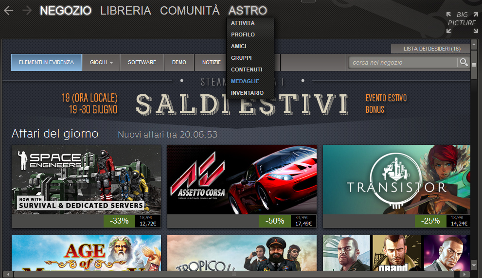 carte di steam speciale immagine 1