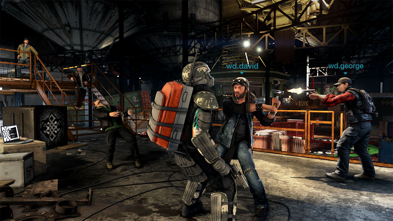 Uno scatto rubato dalla modalità cooperativa di Watch_Dogs Bad Blood
