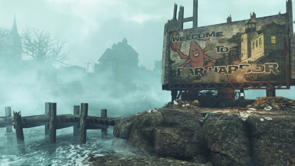 Fallout4_FarHarbor_WelcomeSign