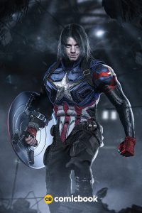 Bucky-as-Captain-America-with-no-mask