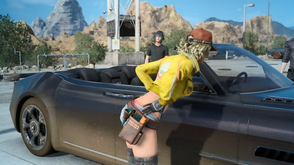 final fantasy xv screen cindy