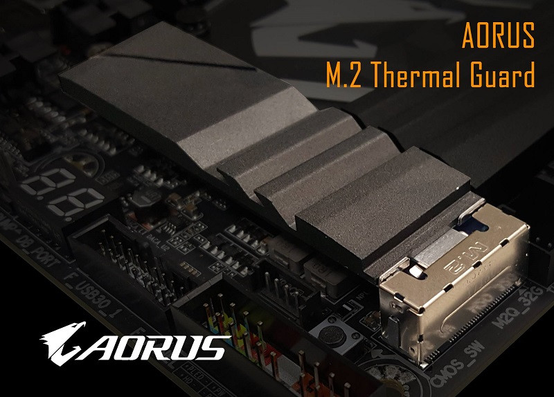 Gigabyte, M.2, AORUS M.2 Thermal Guard