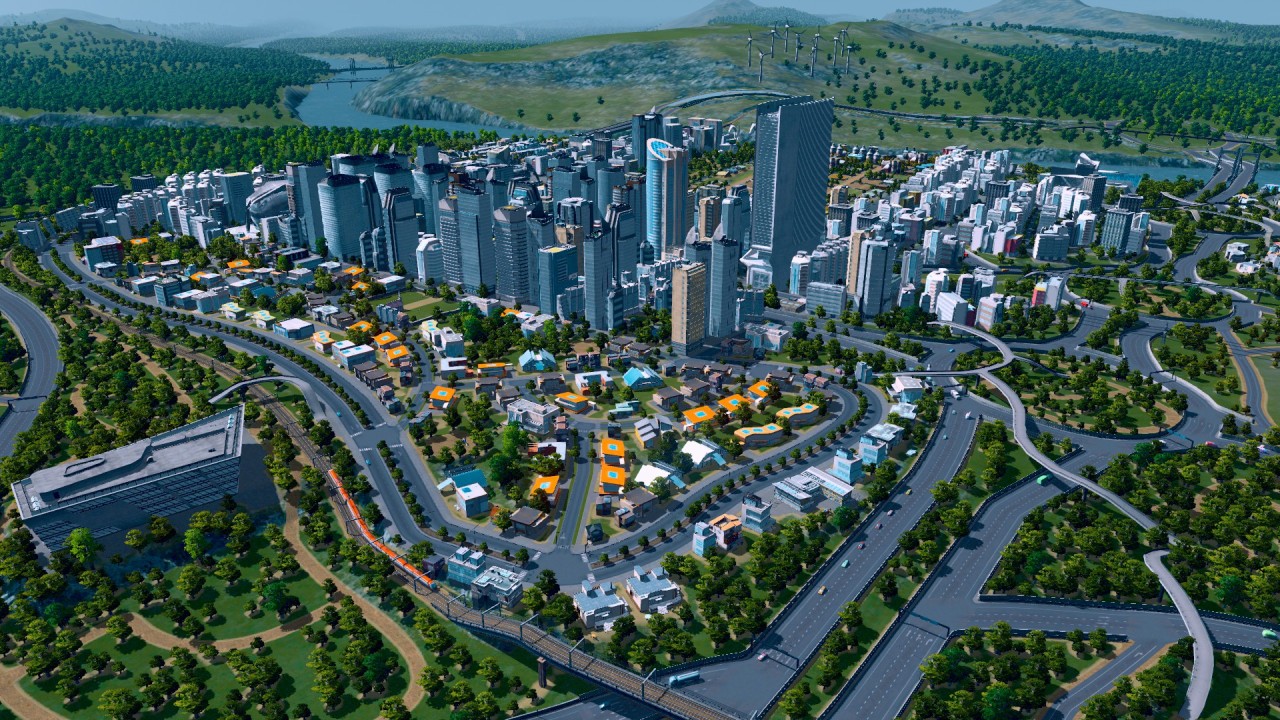 cities: skylines snowfall
