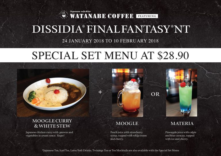Final Fantasy pop up cafe Singapore 01