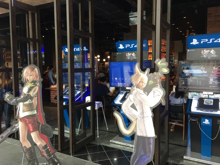 Final Fantasy pop up cafe Singapore