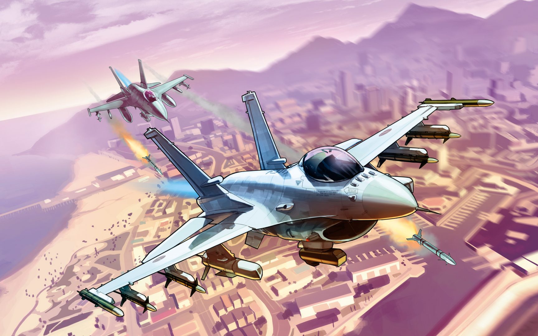 GTA Online GTA V P-996 Lazer