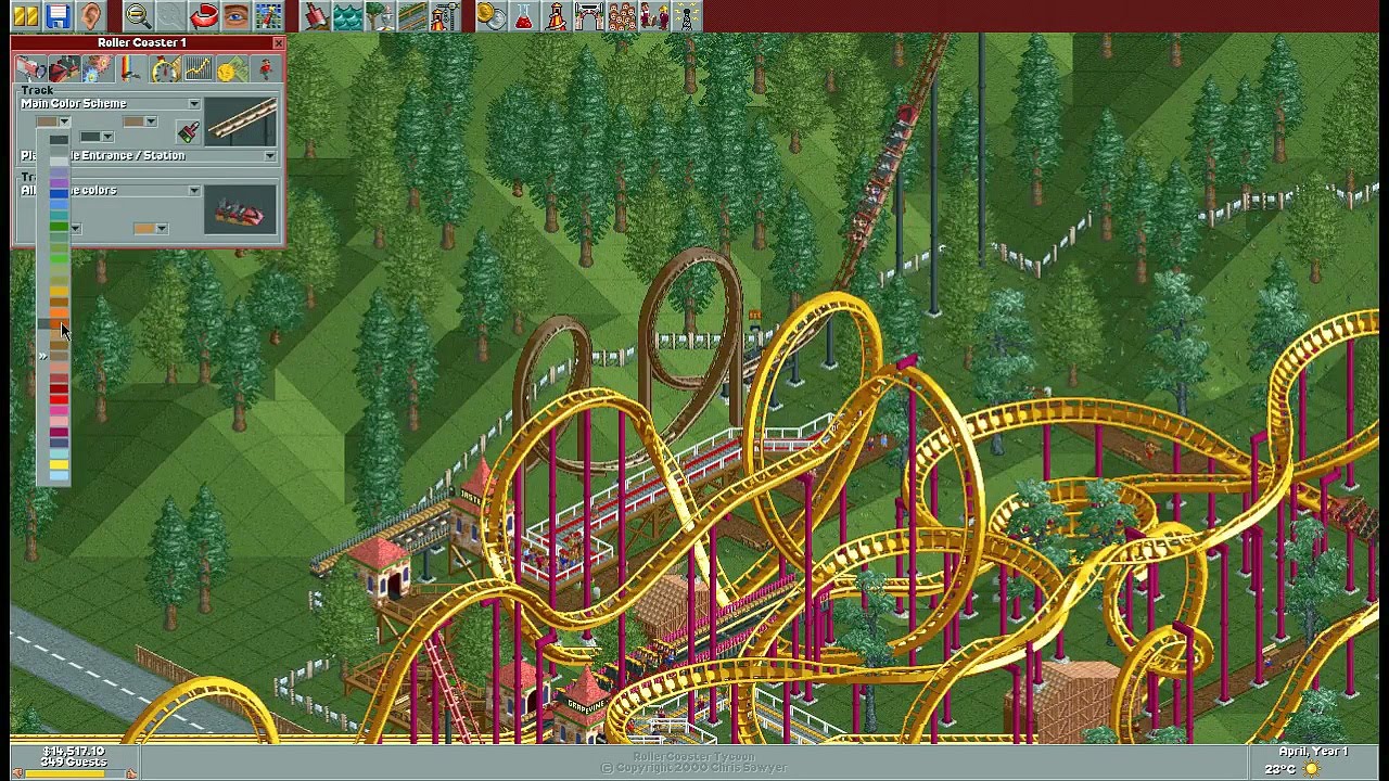 rollercoaster tycoon 1 rollercoaster tycoon 1