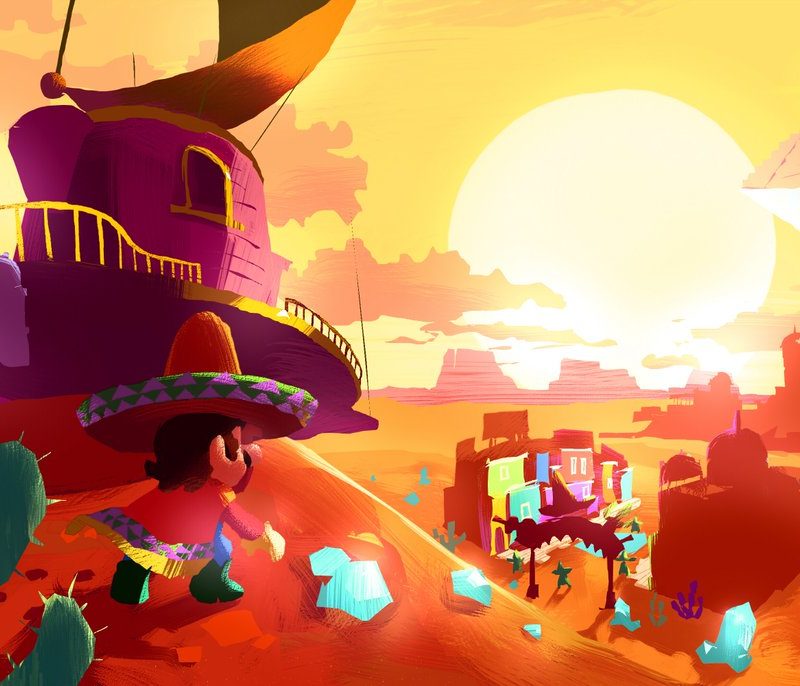 Super Mario Odyssey Concept