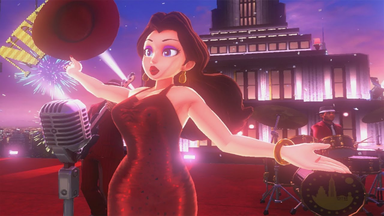 Super Mario Odyssey Pauline