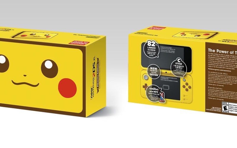 Nintendo 2DS XL Pikachu