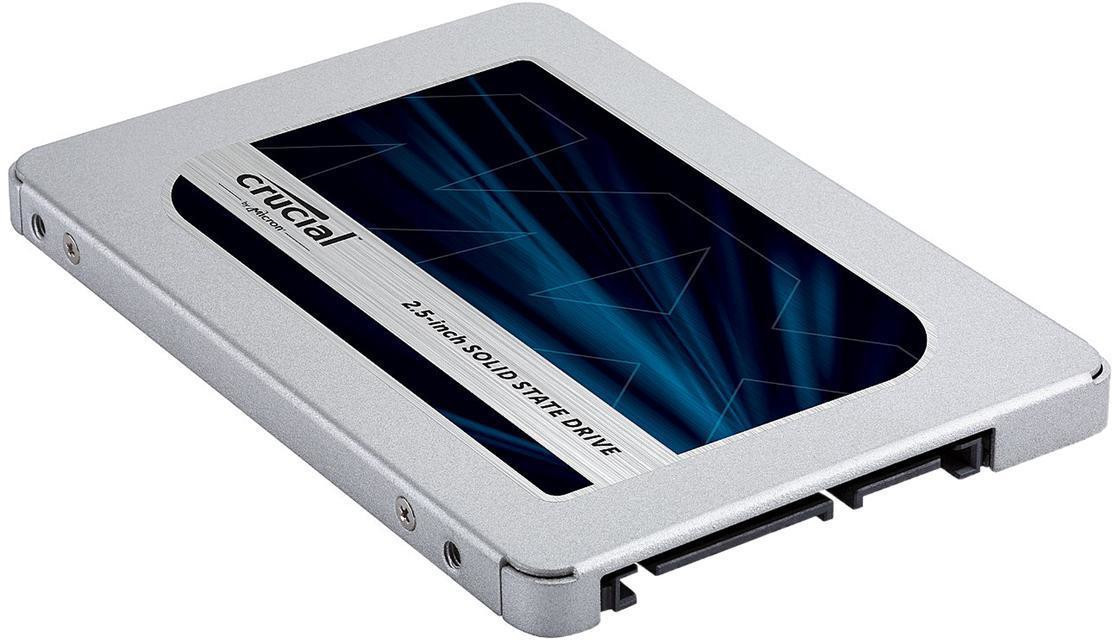 Crucial MX500, aperta vendibilità, SSD, 250 GB, 500 GB, 1 TB, 2 TB, SATA, M.2, 2.5"