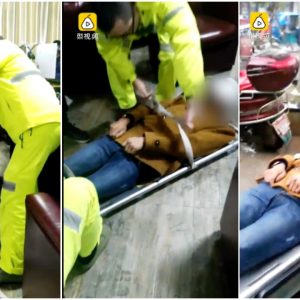 Cina 20 ore videogioco ospedale camminare