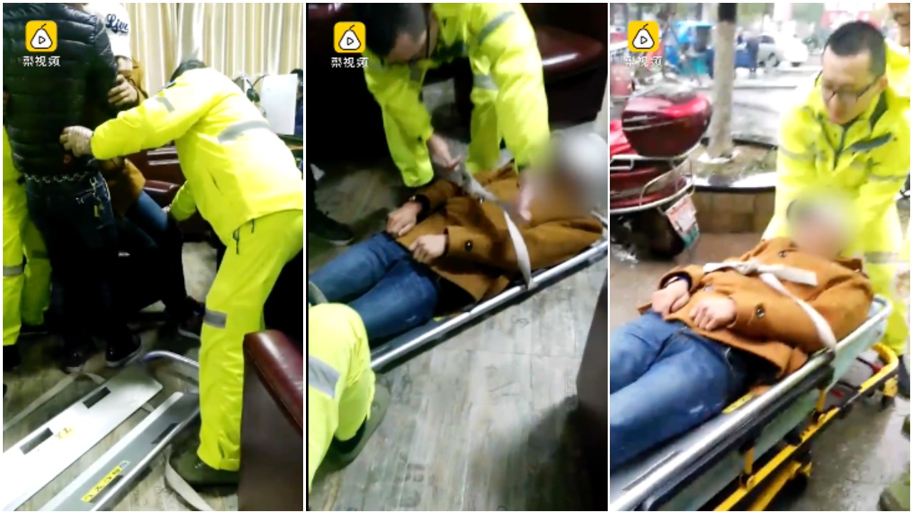 Cina 20 ore videogioco ospedale camminare