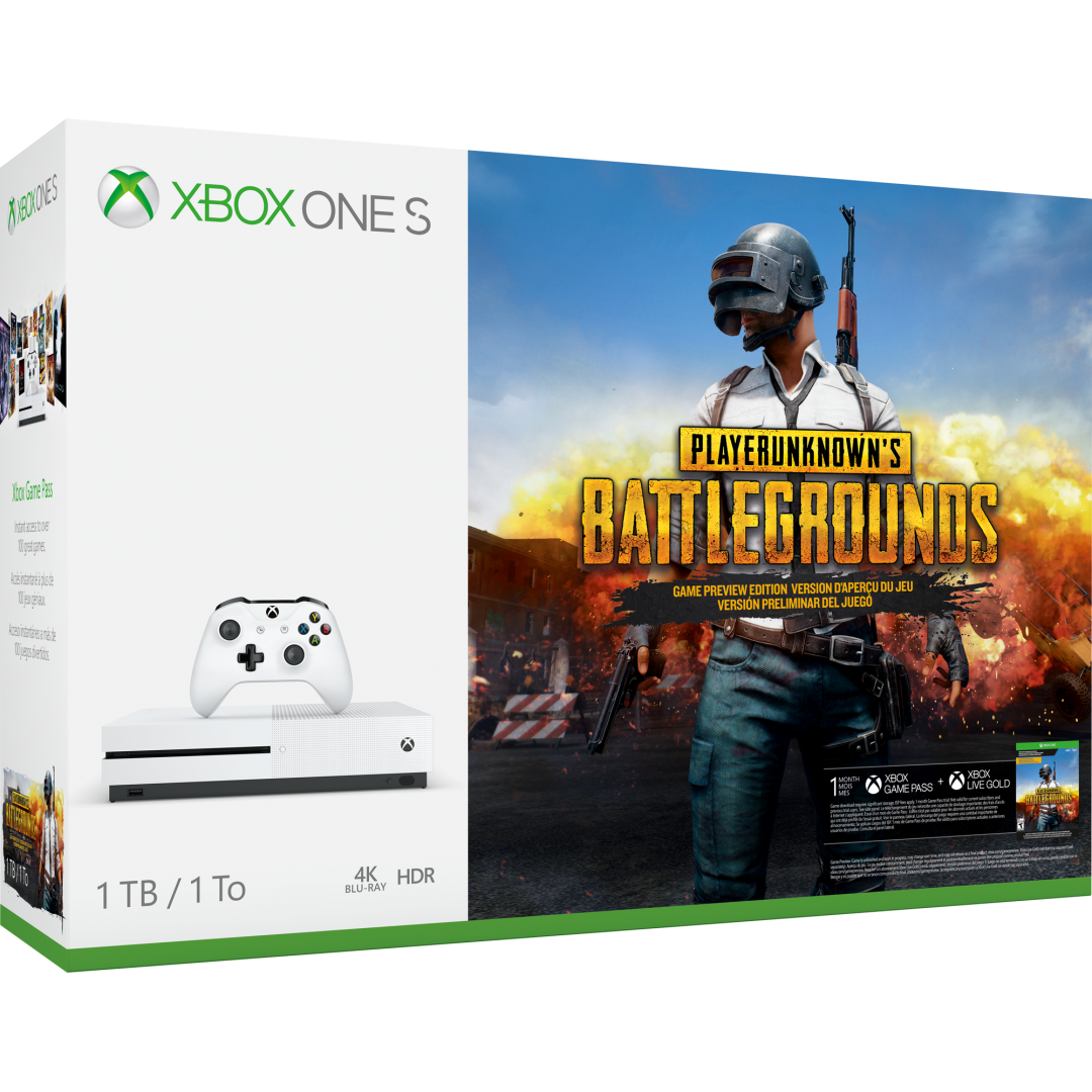 Xbox One S PlayerUnknown's Battlegrounds Bundle