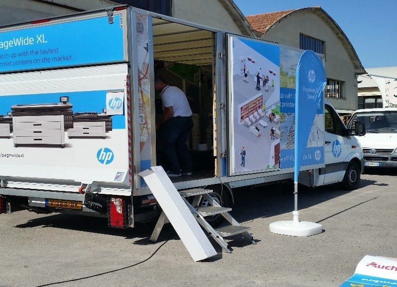 HP PageWide XL Truck Tour