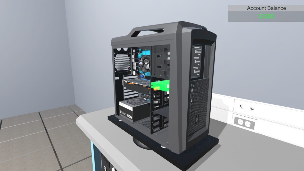 PC, Simulator, Building