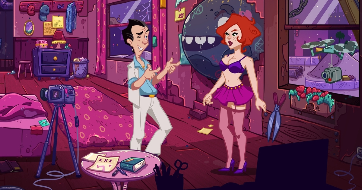 Leisure Suit Larry Wet Dreams Don't Dry