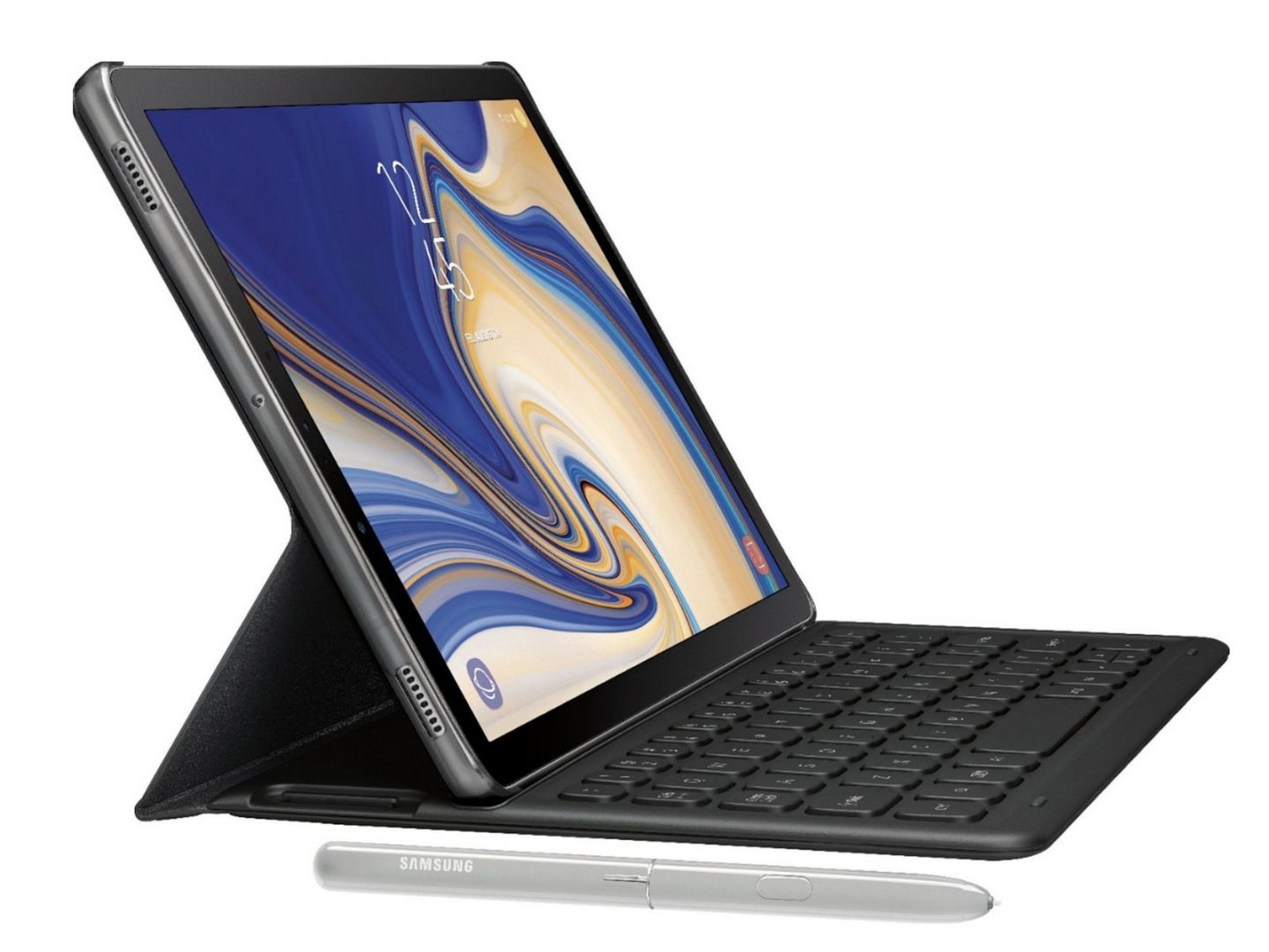 samsung galaxy tab s4 with keyboard cropped
