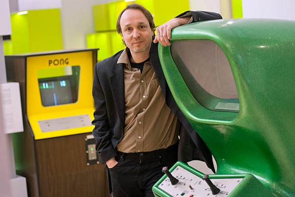 Andreas Lange im Computerspielemuseum