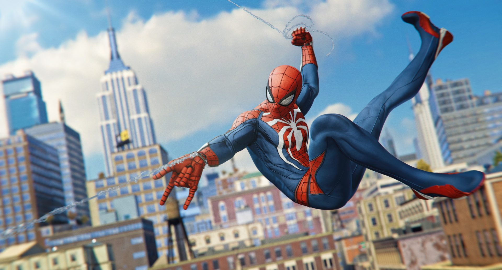 Spider-Man PS4 Preview Swing Day
