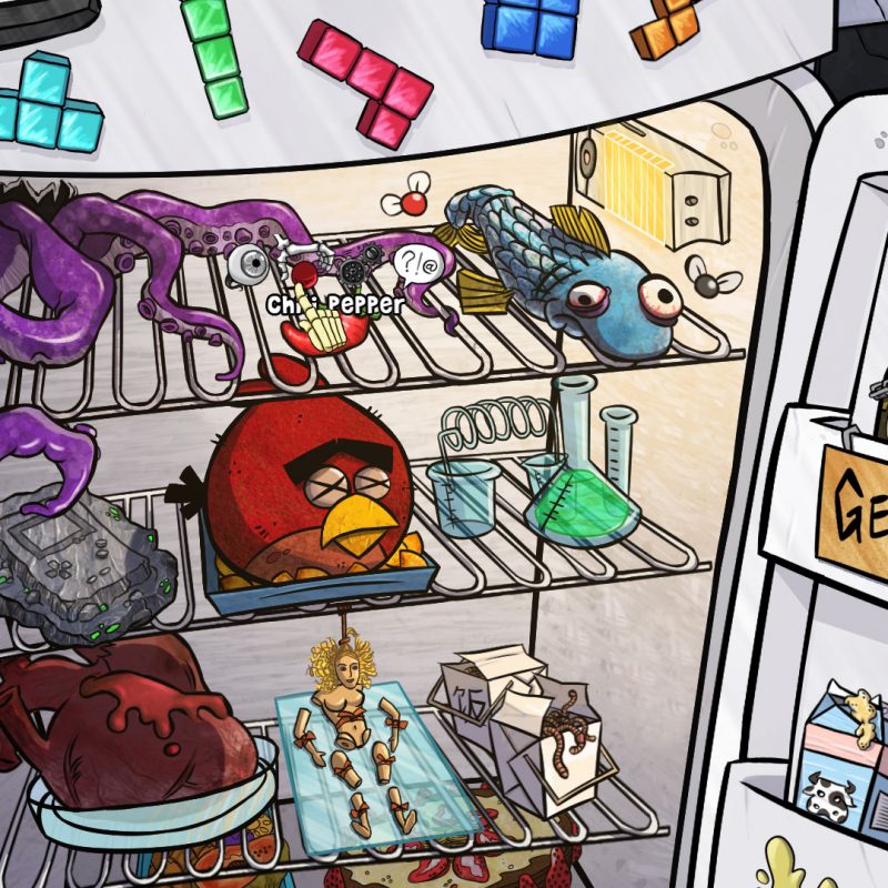 The wardrobe