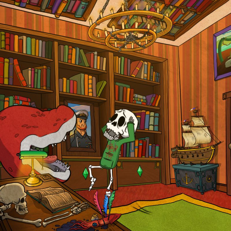 The wardrobe