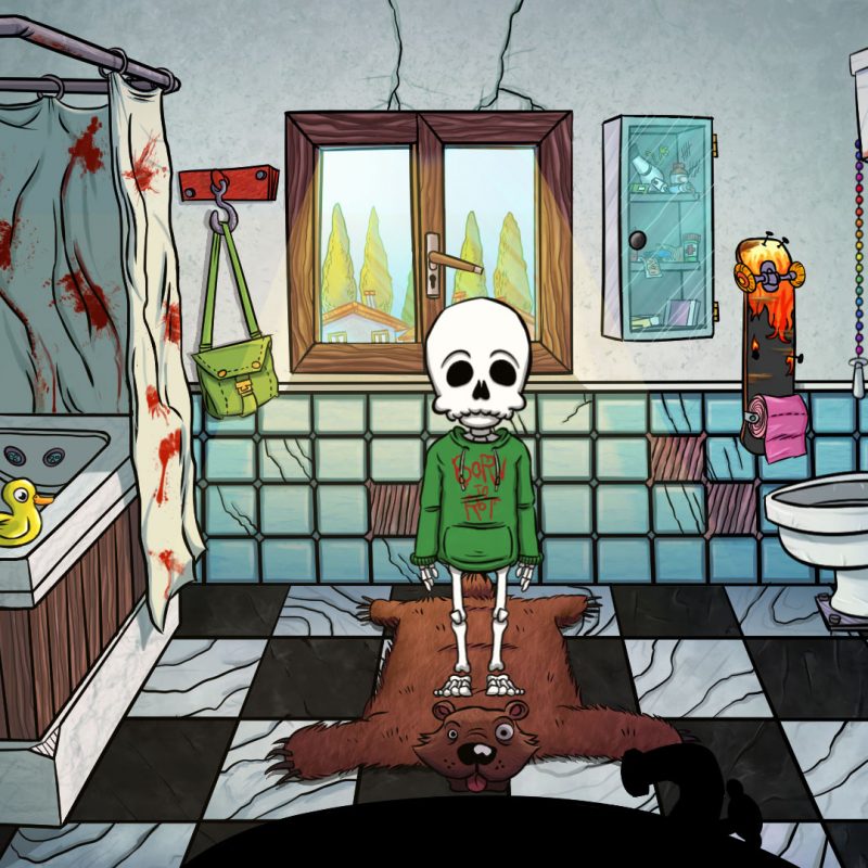 The wardrobe