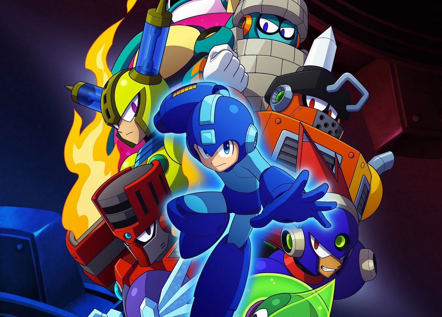 Mega Man 11 cover