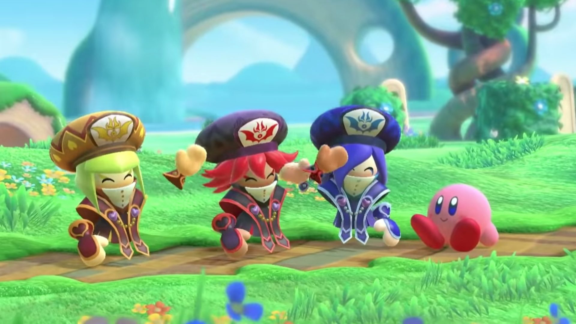Kirby Star Allies Three Mage Sisters