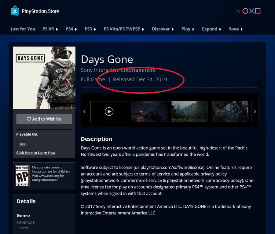 days gone