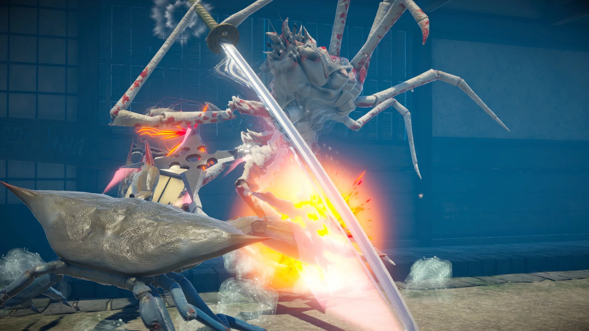 Fight crab
