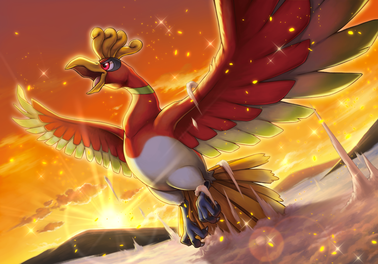 Ho Oh Raid Pokémon GO