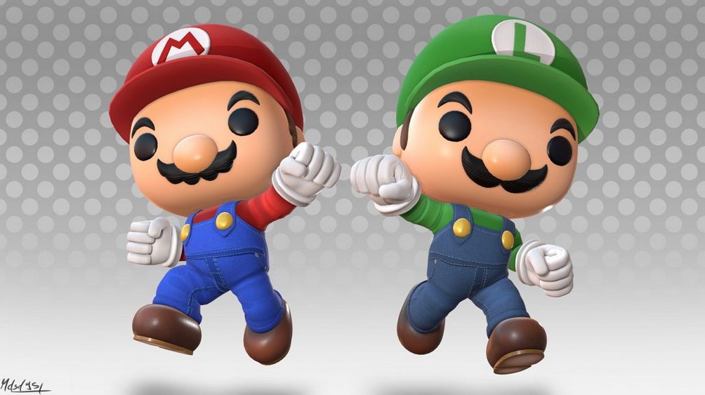 Mario Luigi Funko Pop