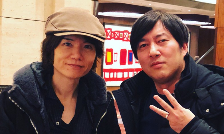 Masahiro Sakurai e Goichi Suda