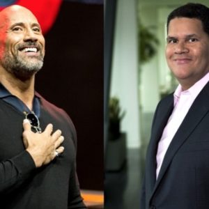 Dwayne Johnson Reggie Fils-Aime