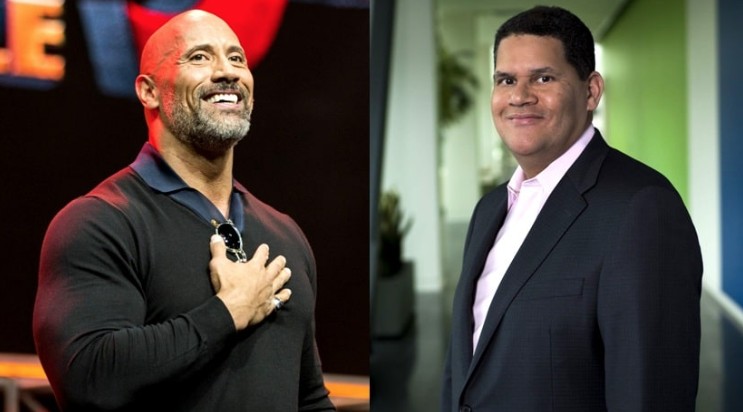 Dwayne Johnson Reggie Fils-Aime