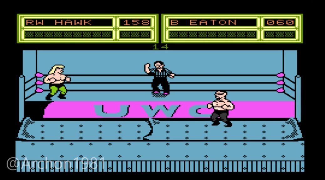 Gioco wrestling NES mai rilasciato