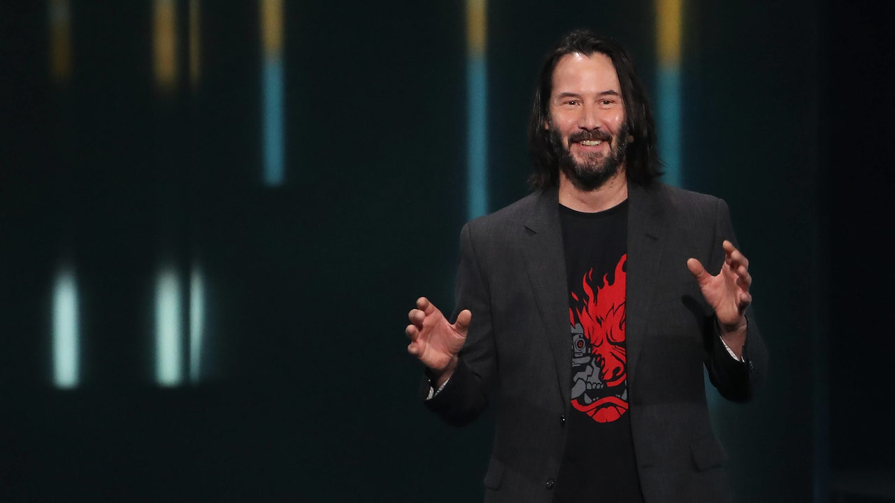 Keanu Reeves The Game Awards 2021