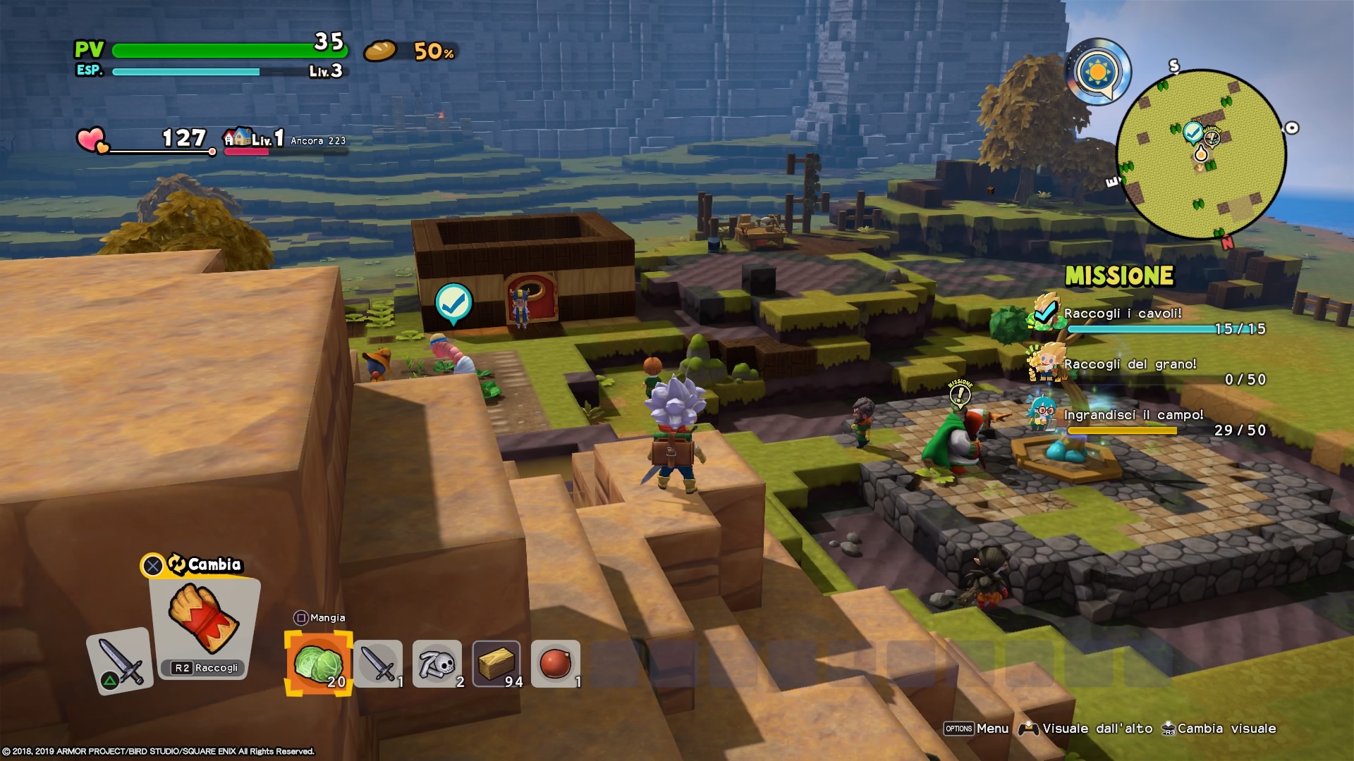 DRAGON QUEST BUILDERS 2 quartier generale
