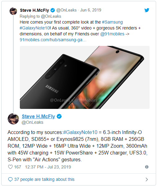 Galaxy Note 10