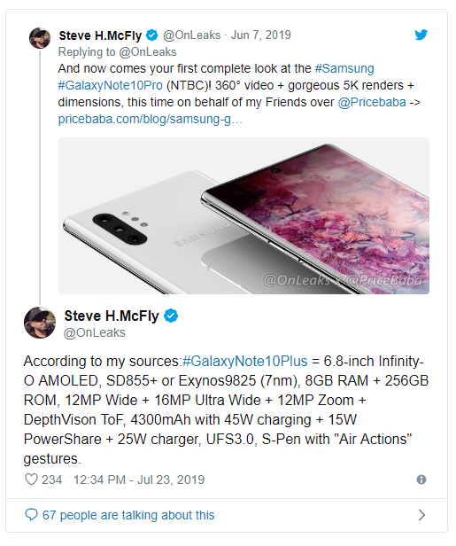Galaxy Note 10