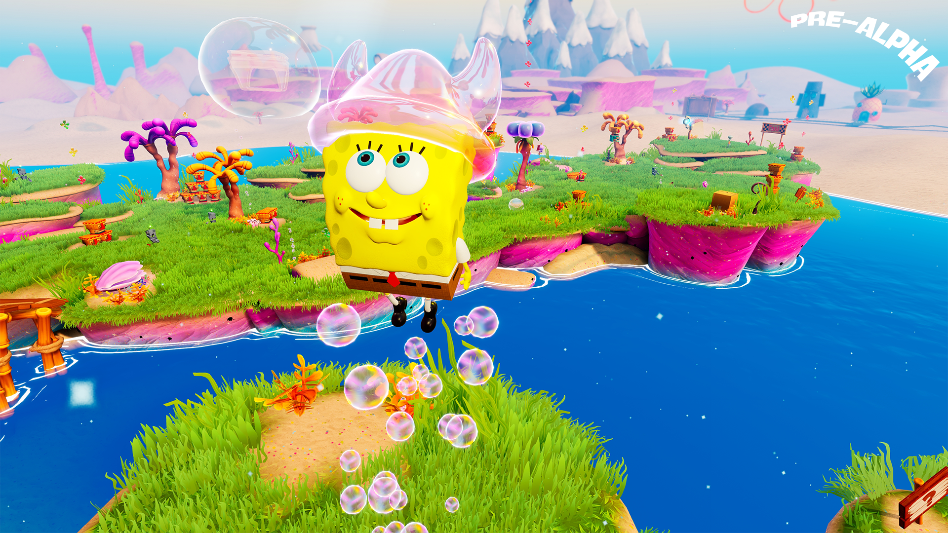 SpongeBob SquarePants Battle For Bikini Bottom Rehydrated THQ Nordic gamescom 2019