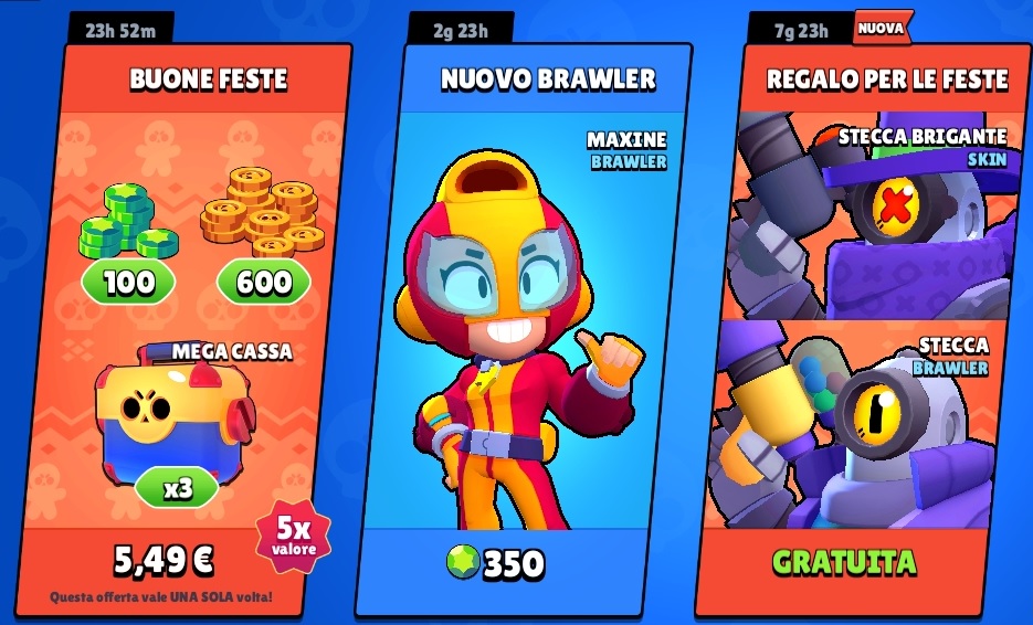 Brawl Stars Ecco Qual E Il Regalo Di Natale Gamesvillage It - brawl stars tutti i personaggi in un'immagine