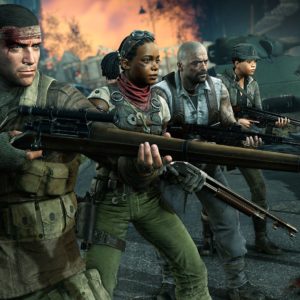 Zombie Army 4 personaggi