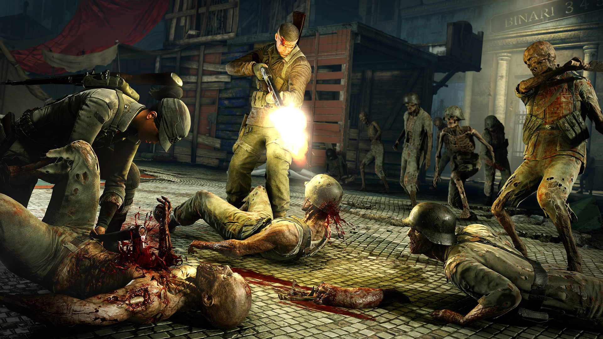 Zombie Army 4 Dead War massacro