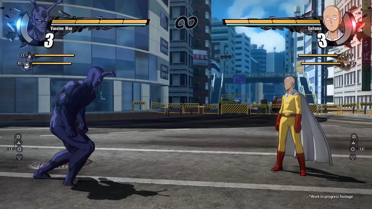 One Punch Man combattimento